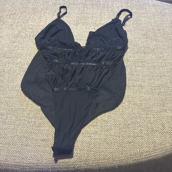 MARIKA VERA size small black intimate bodysuit - Picture 1 of 6